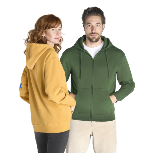 Felpa/Zip unisex