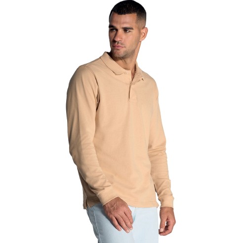 Polo uomo maniche lunghe