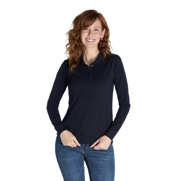 POLO DONNA MANICA LUNGA REGULAR