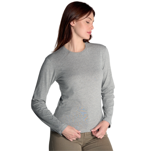 T-SHIRT DONNA MANICA LUNGA REGULAR