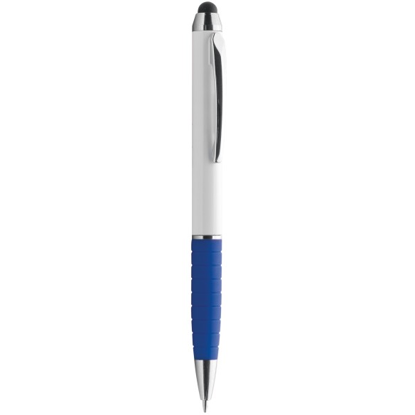 Penna a sfera con gommino per touch screen con logo