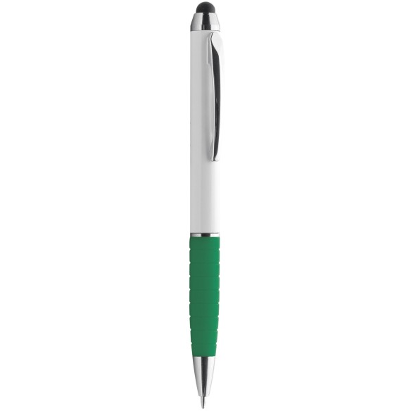 Penna a sfera con gommino per touch screen con logo