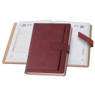 Agenda portafoglio con logo