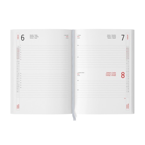 Agenda portafoglio con logo