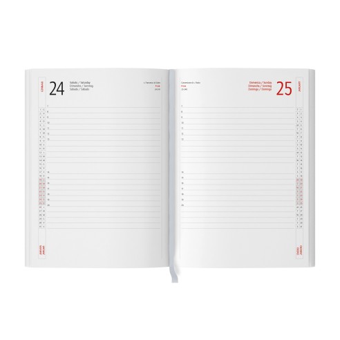 Agenda portafoglio con logo