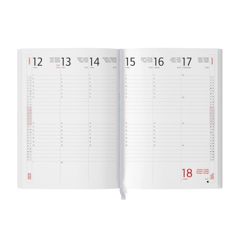 Agenda portafoglio con logo