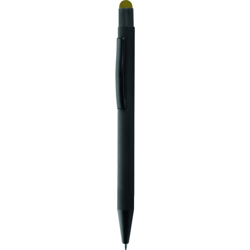 Penna Black touch con logo