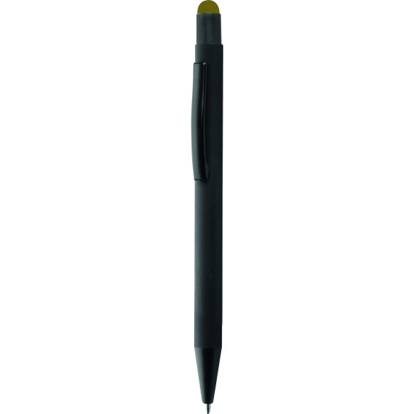 Penna Black touch con logo