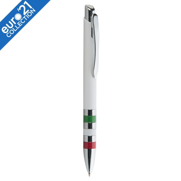 Penna a sfera con logo Stripes
