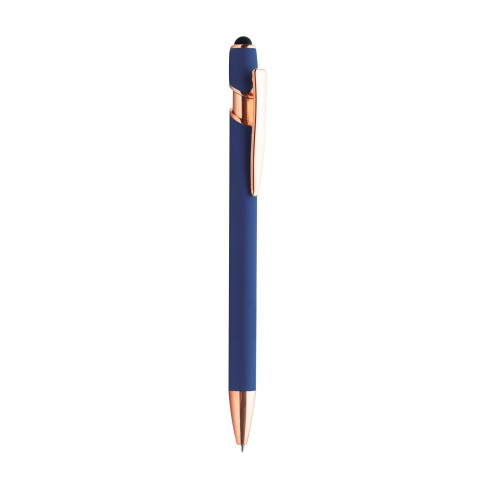Penna a sfera in metallo Rose gold