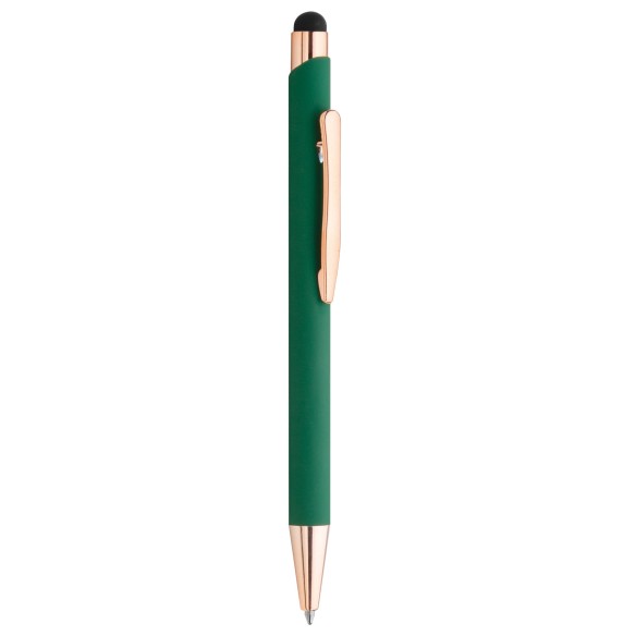 Penna a sfera con touch con logo rose flash