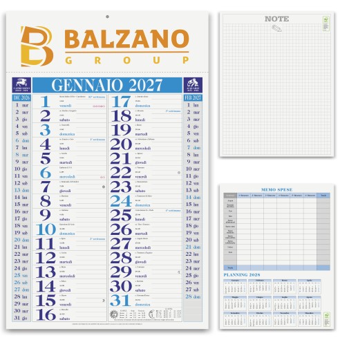 Calendario olandese Classic con personalizzazione