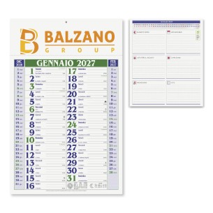Calendario Olandese 2027 personalizzato