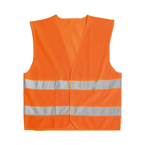 Gilet di sicurezza con profili rifrangenti ad alta visibilità personalizzabile