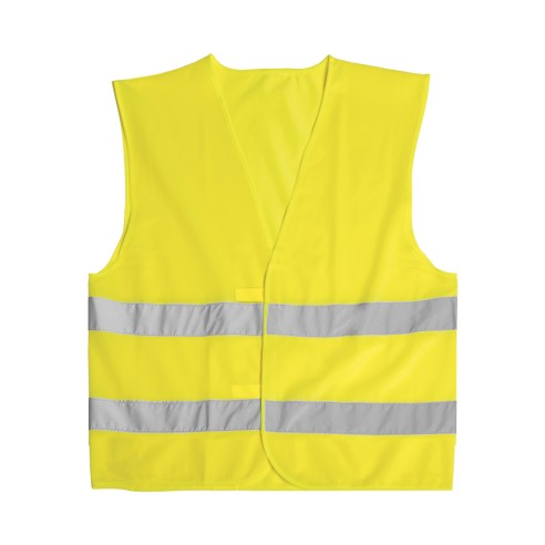 Gilet di sicurezza con profili rifrangenti ad alta visibilità personalizzabile